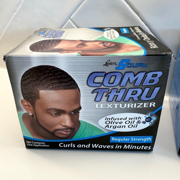 Luster's Curl Kit Infused w Olive & Argan Oil Curly Hair Regular Strength 2 Pack - Picture 2 of 4